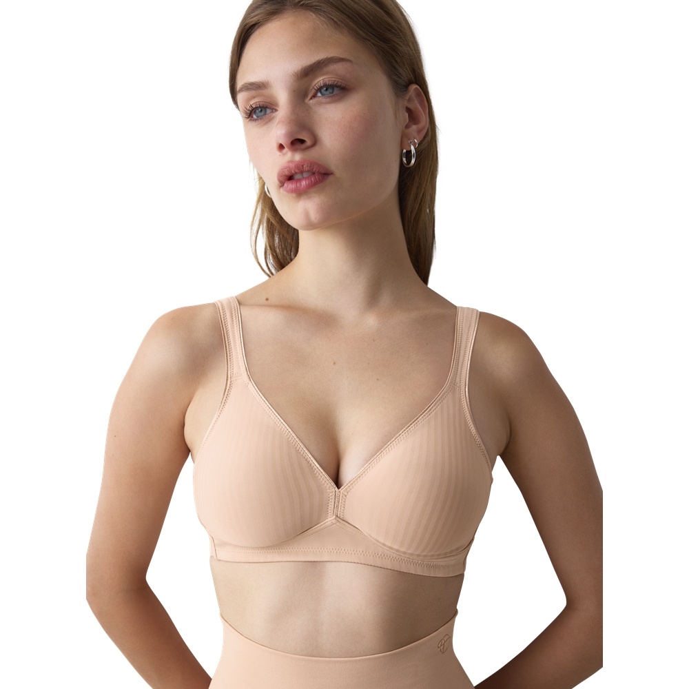 Triumph Modern Soft+ Cotton N Σουτιέν Χωρίς Μπανέλα Cup C-D-E