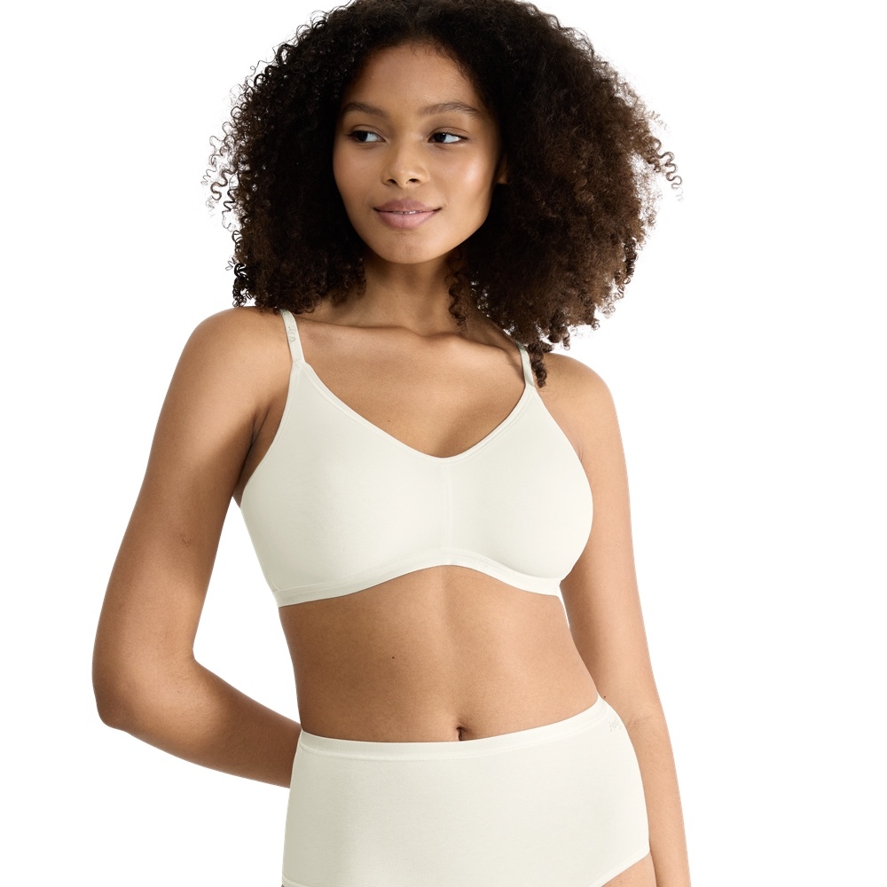 Sloggi Go Daily Cotton Γυναικείο Σουτιέν Βαμβακερό Χωρίς Ενίσχυση
