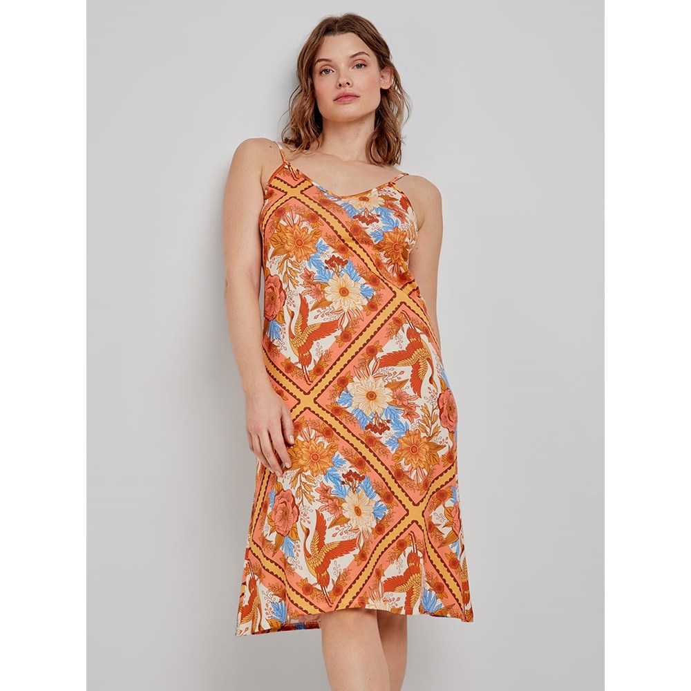 Gisela Γυναικείο Καλοκαιρινό Νυχτικό Βαμβάκι-Modal Regular Fit