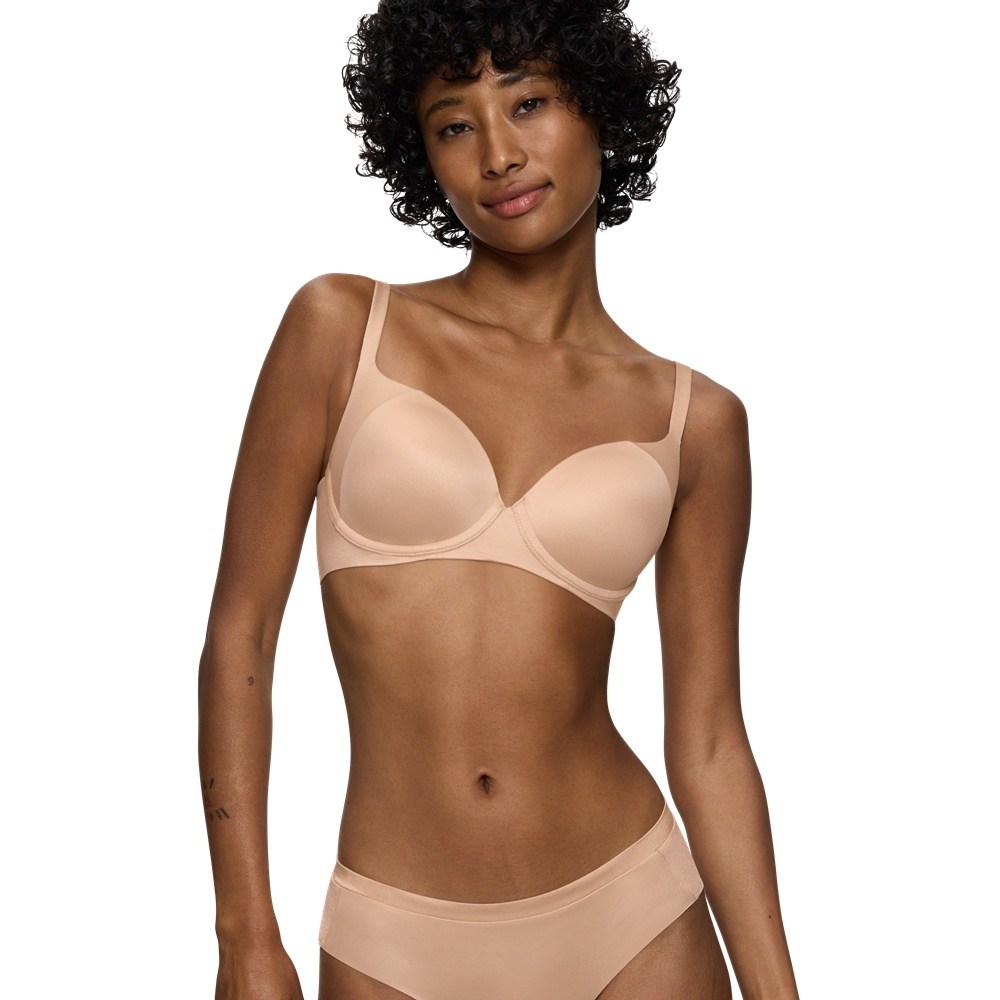 Triumph Body Make-up Soft Touch WP EX Σουτιέν Χωρίς Μπανέλα Με Ενίσχυση Cup E