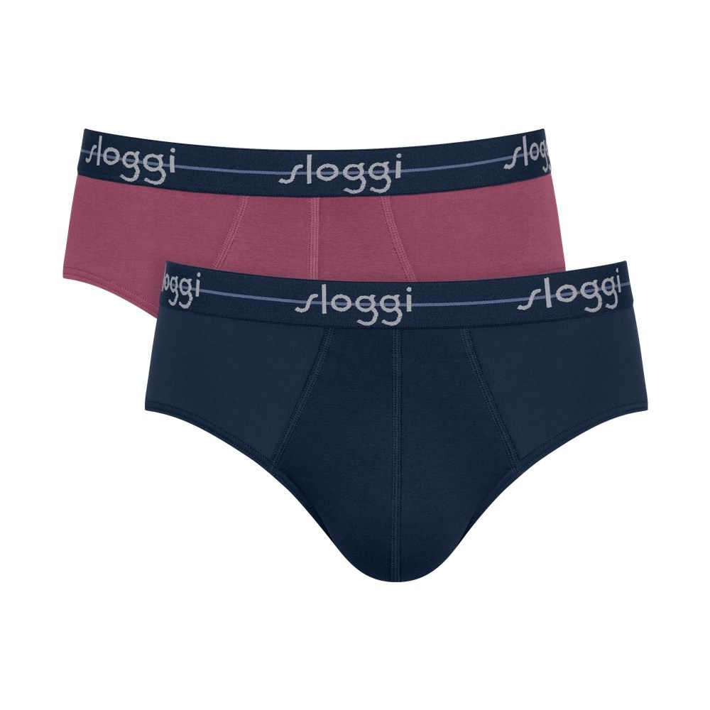Sloggi Men Start Midi Ανδρικά Σλιπ 2ΤΜΧ Βαμβάκι