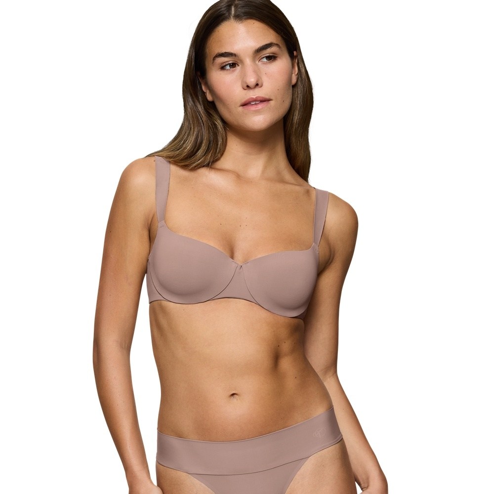 Triumph Body Make-Up Illusion Balconette Σουτιέν με Μπανέλα και Ενίσχυση Cup D