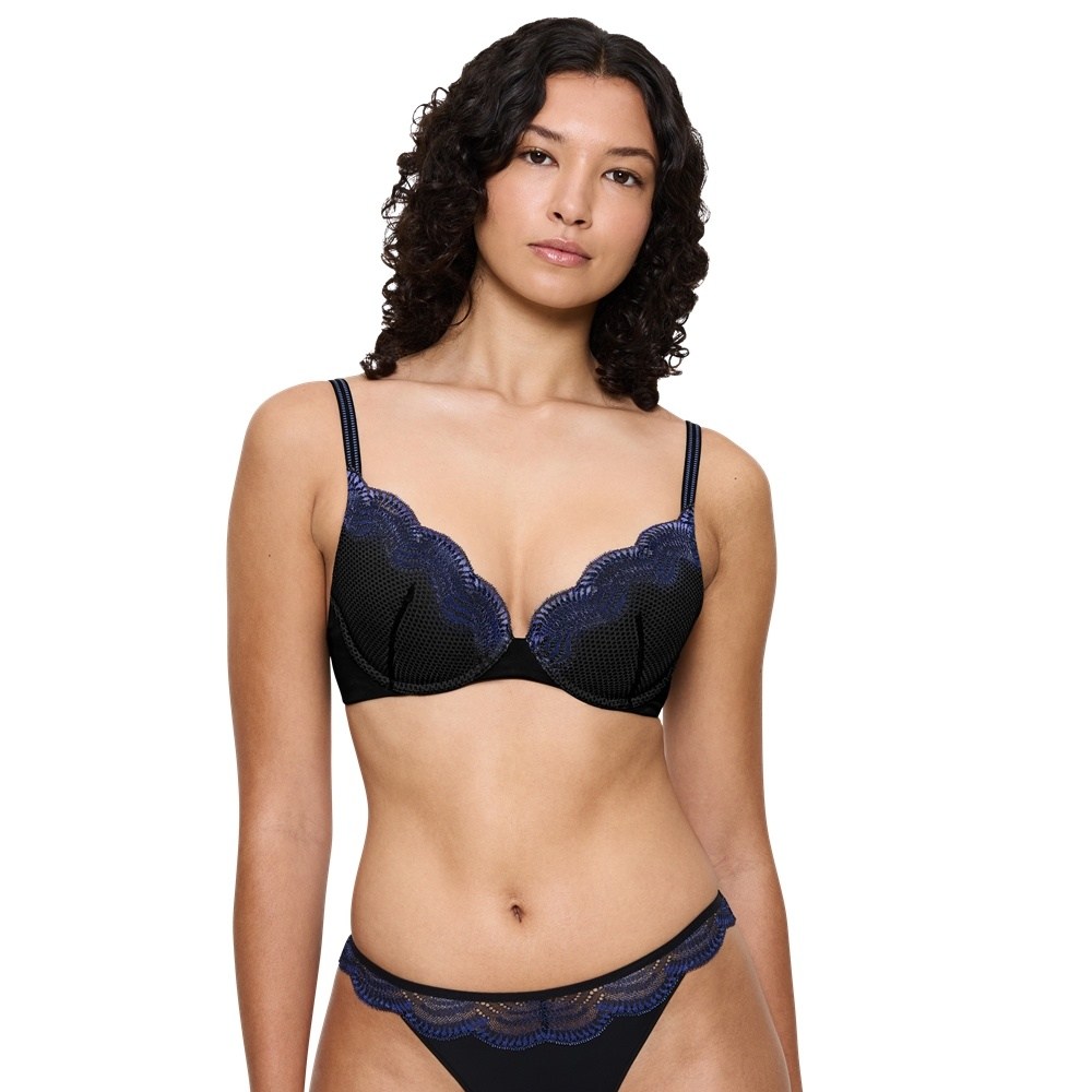 Triumph Comfort Glam WHU Σουτιέν Με Μπανέλα και Με Ενίσχυση Cup C-D
