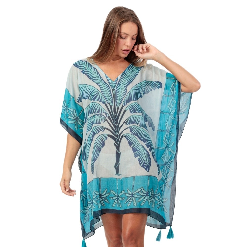 Admas Γυναικείο Φόρεμα Θάλασσας-Beachwear Βαμβάκι Regular Fit