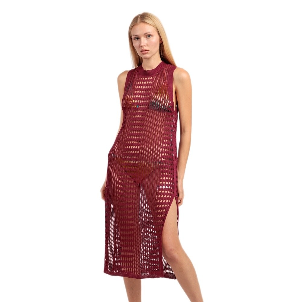 Admas Γυναικείο Φόρεμα Θάλασσας-Beachwear Βαμβάκι Regular Fit