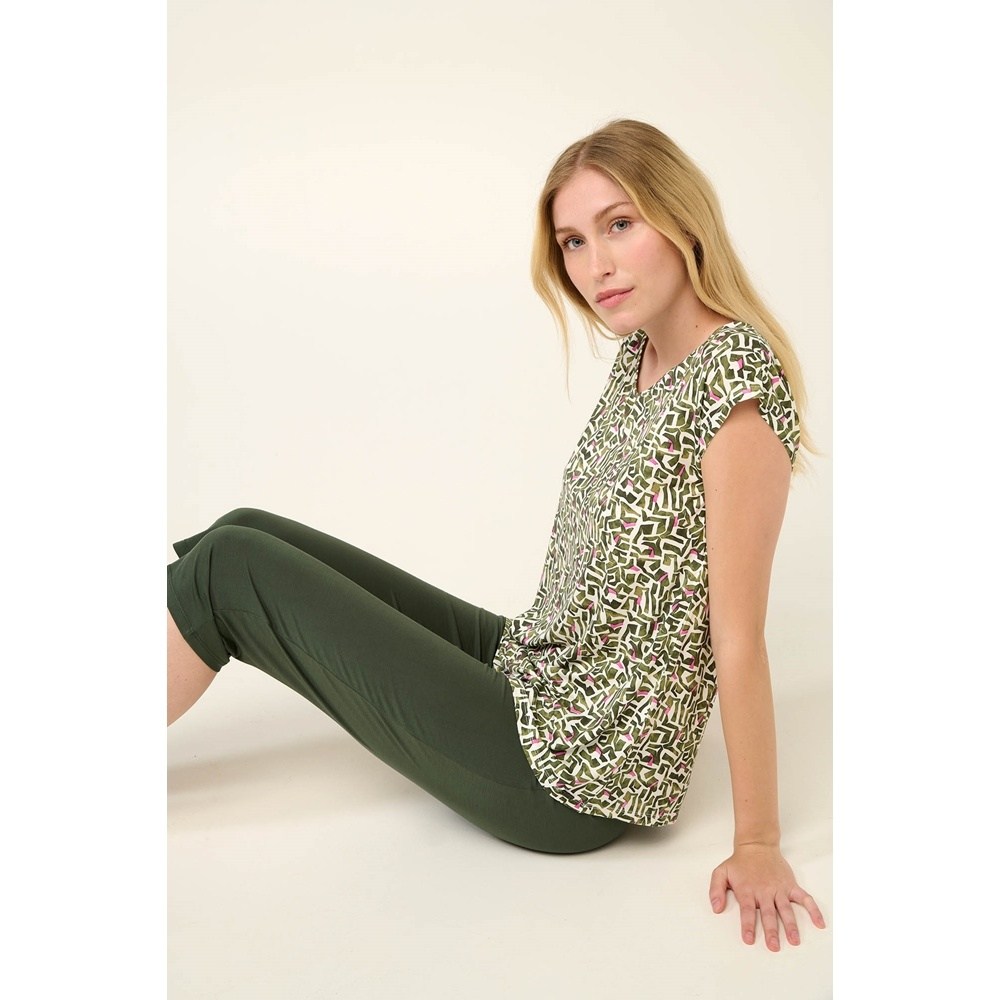 Vamp Γυναικεία Καλοκαρινή Πυζάμα Micromodal Regular Fit