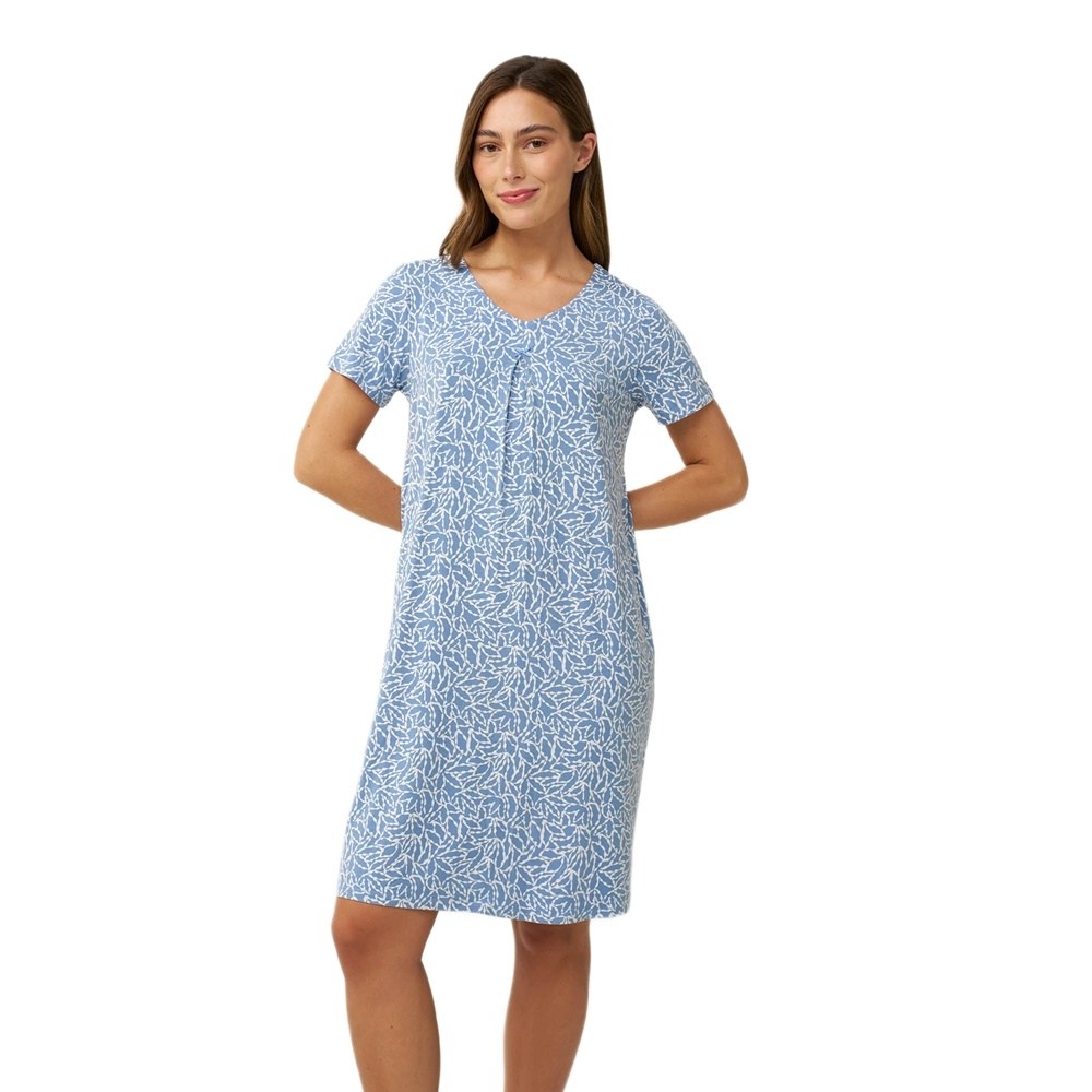 Vamp Γυναικείο Καλοκαιρινό Νυχτικό Micromodal Regular Fit