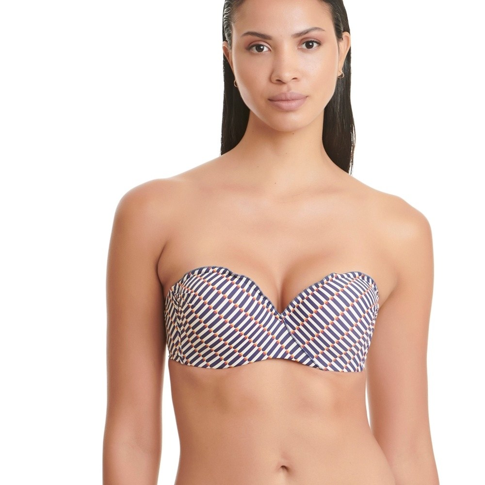 Erka Γυναικείο Μαγιώ Σουτιέν Strapless Regular Fit