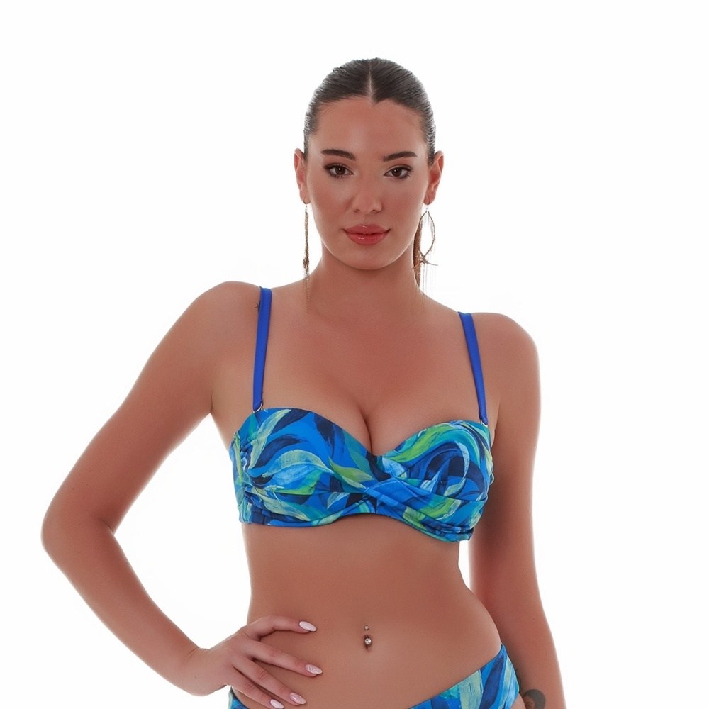 Bluepoint Γυναικείο Μαγιώ Σουτιέν Cup D Regular Fit