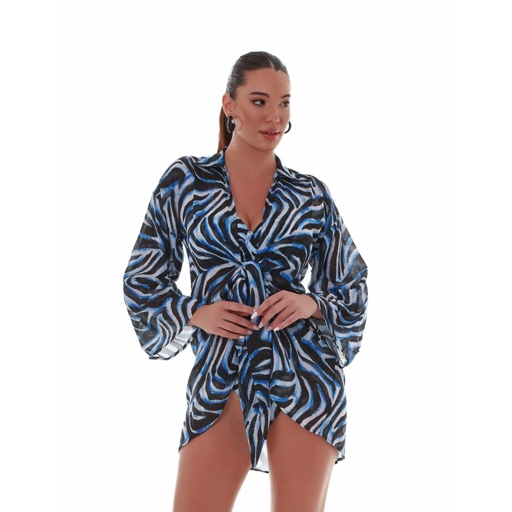 Bluepoint Γυναικείο Καφτάνι Κιμονό Regular Fit
