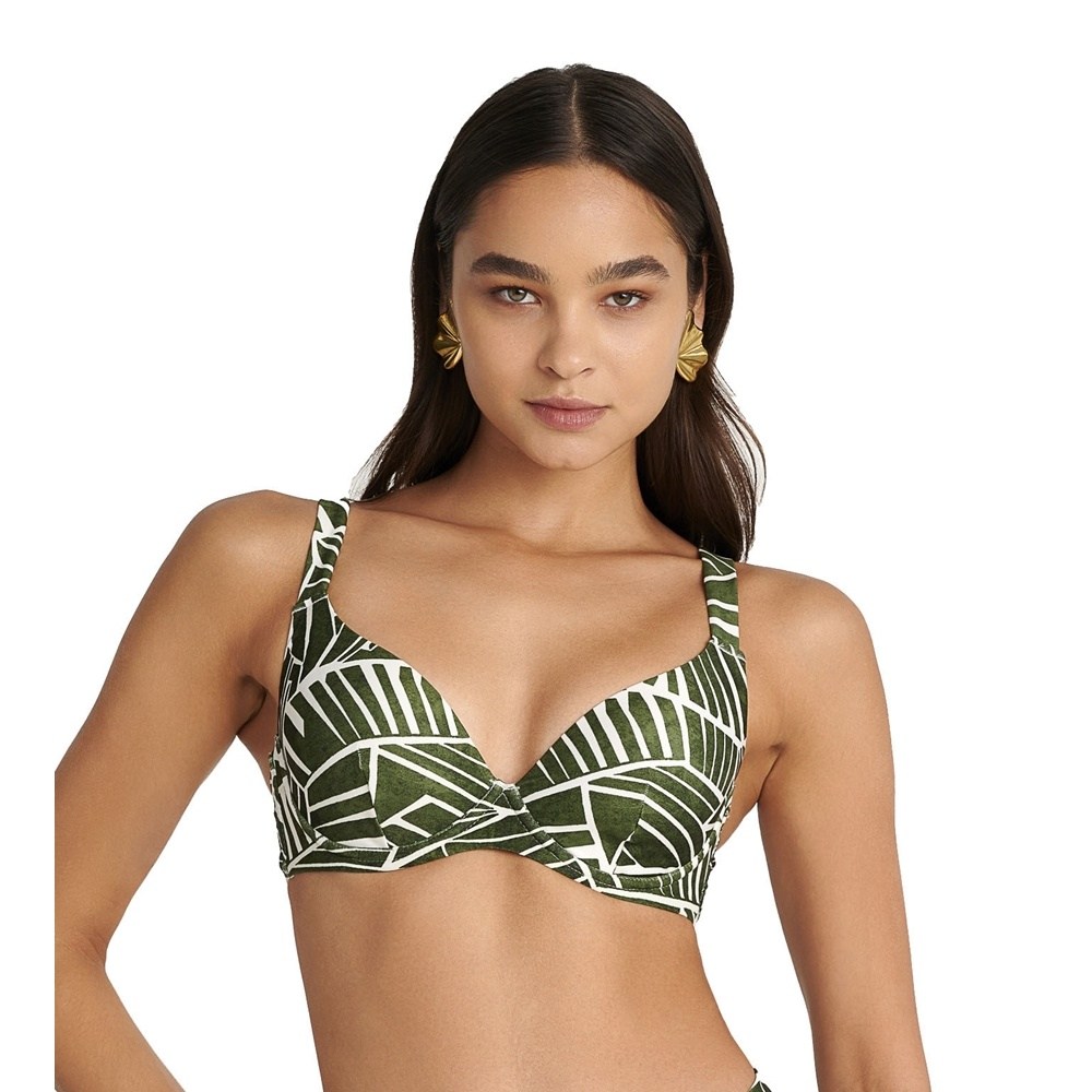 Blu4U Γυναικείο Μαγιώ Σουτιέν Cup C Push Up Regular Fit