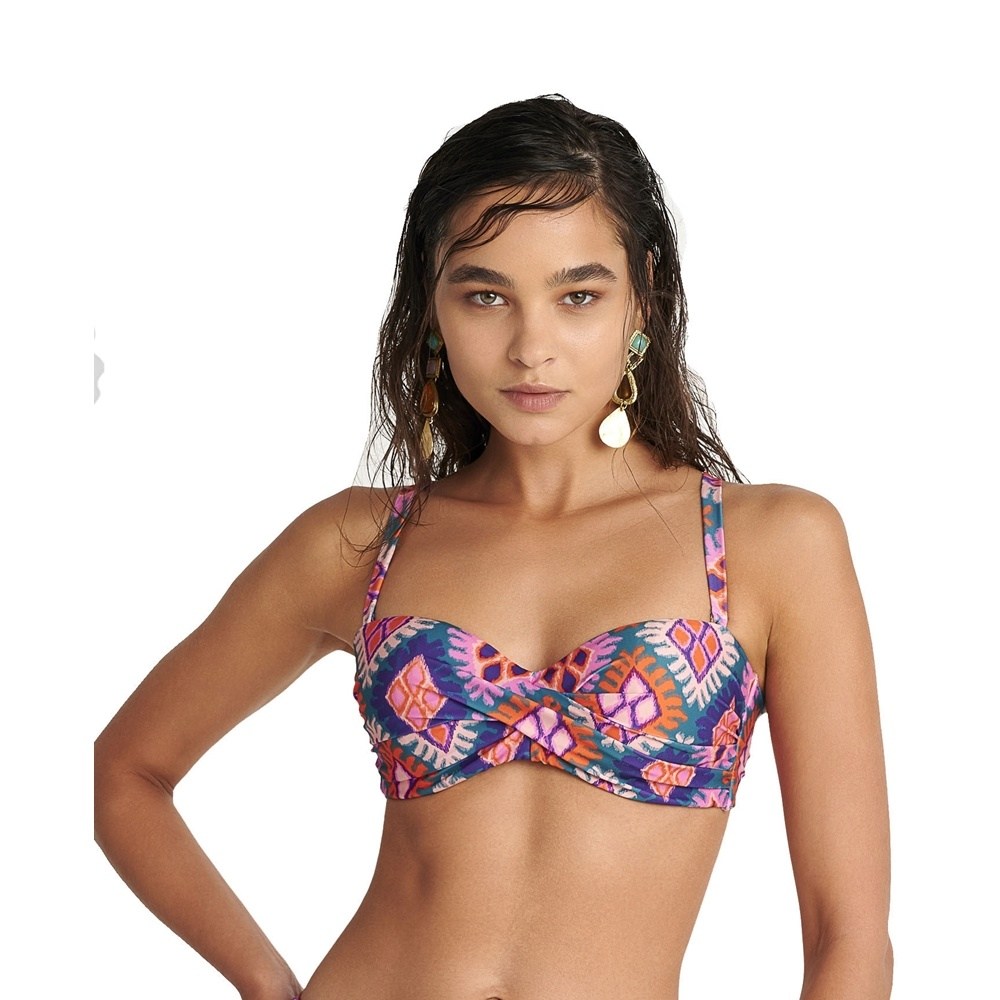 Blu4U Γυναικείο Μαγιώ Σουτιέν Cup D Regular Fit
