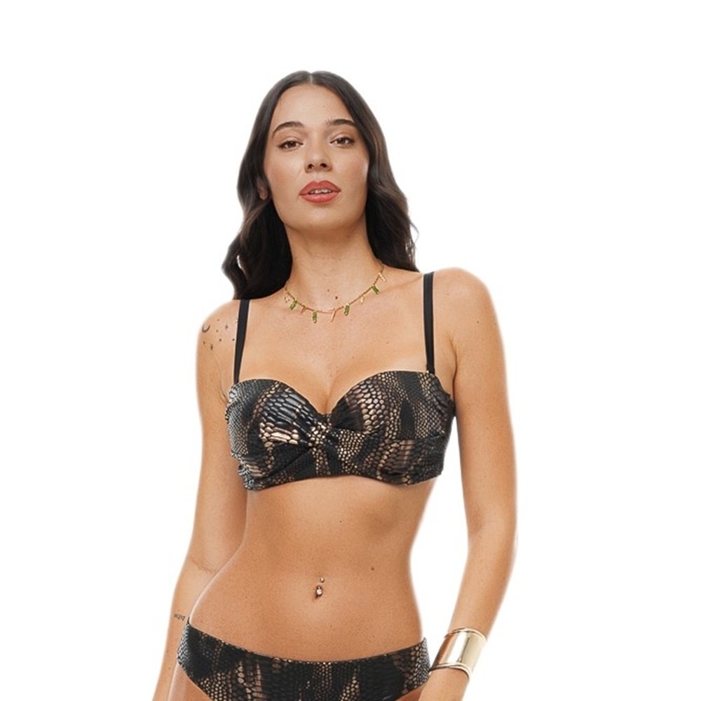 Bluepoint Γυναικείο Μαγιώ Σουτιέν Cup D Regular Fit
