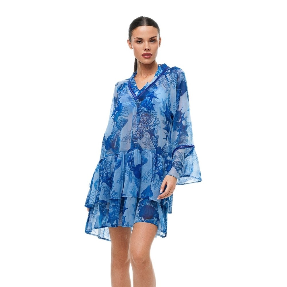 Bluepoint Γυναικείο Φόρεμα Παραλίας Beachwear Regular Fit