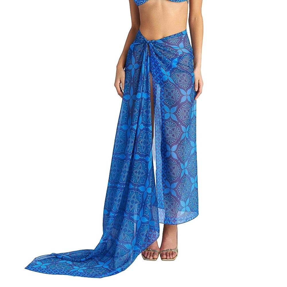 Blu4U Γυναικείο Παρεό Beachwear Regular Fit