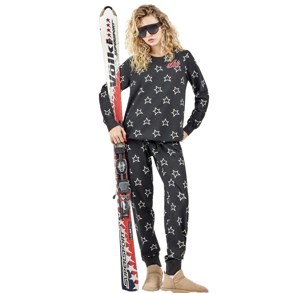Gisela Γυναικεία Χειμερινή Πυζάμα Με Βαμβάκι Regular Fit