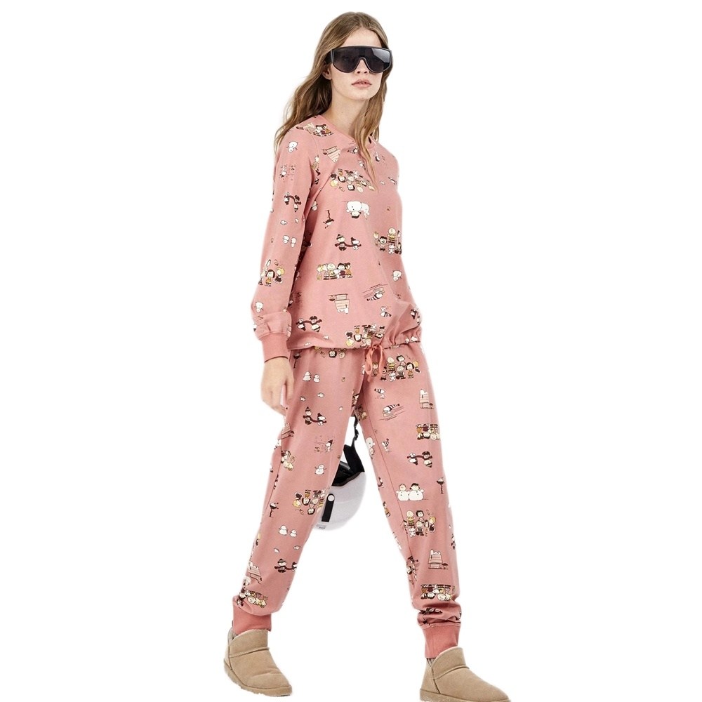 Gisela Γυναικεία Χειμερινή Πυζάμα Με Βαμβάκι Regular Fit