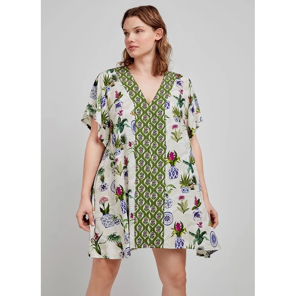 Gisela Γυναικείο Φόρεμα Θαλάσσης Beachdress Viscose Regular Fit
