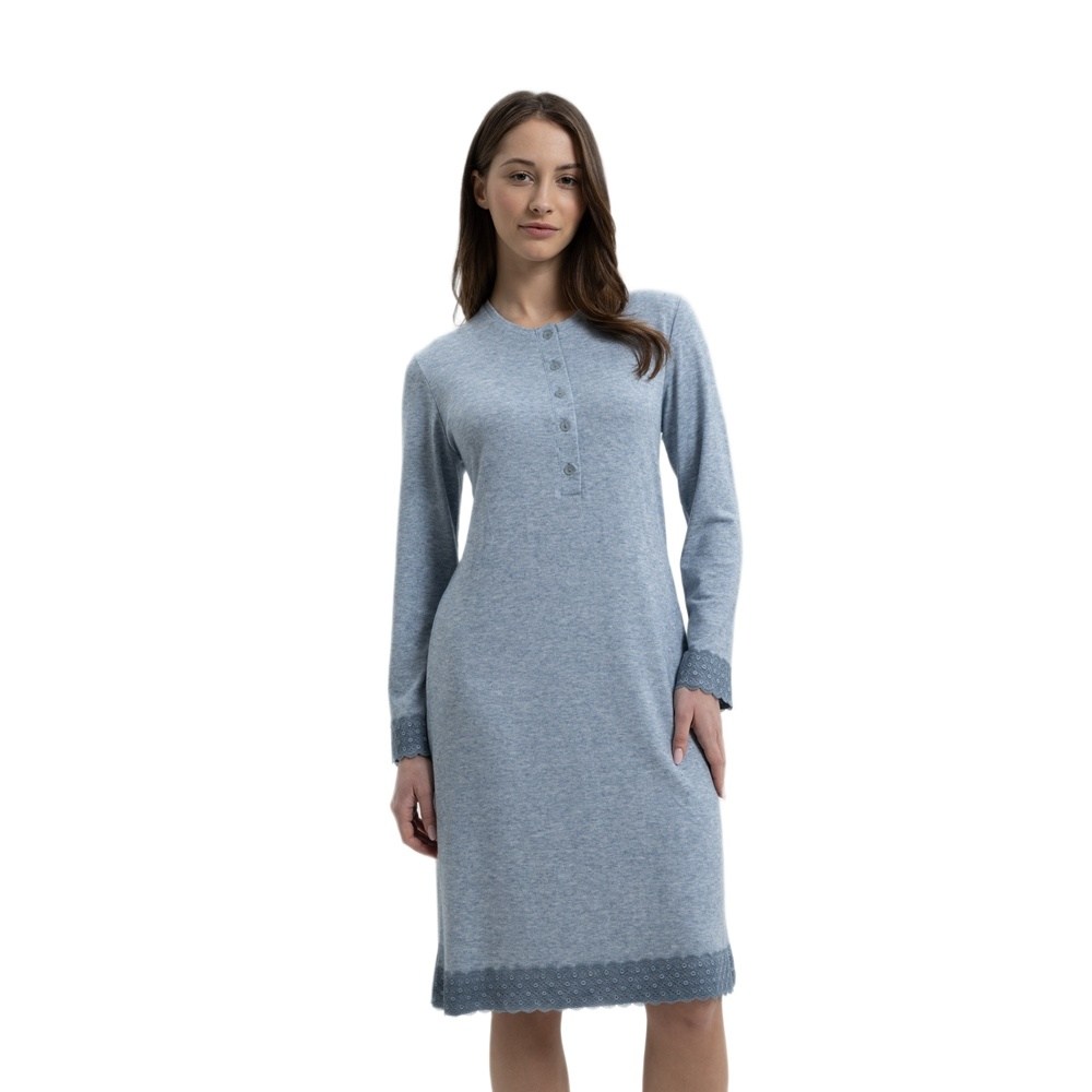 Giota Γυναικείο Χειμερινό Νυχτικό Viscose Regular Fit