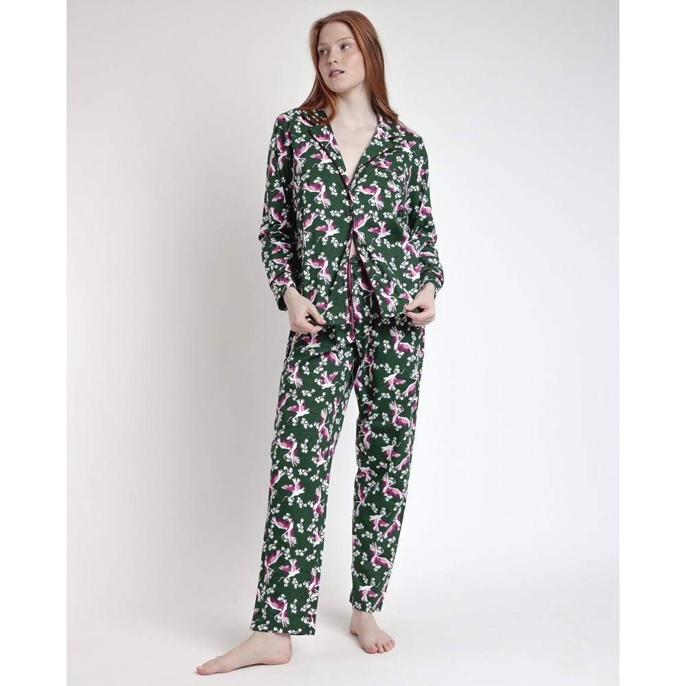 Admas Γυναικεία Χειμερινή Πυζάμα Βαμβάκι-Viscose Regular Fit