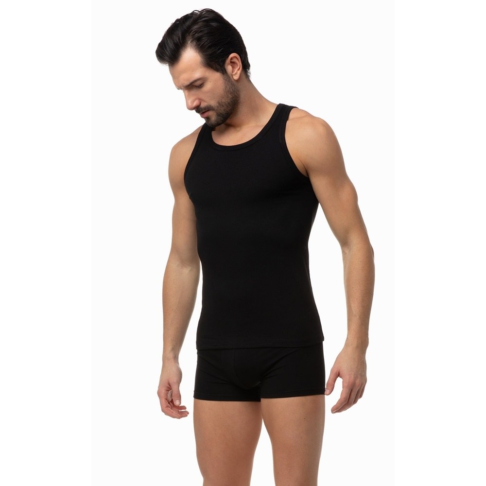 Minerva Ανδρική Αμάνικη Φανέλα Sporties Bamboo