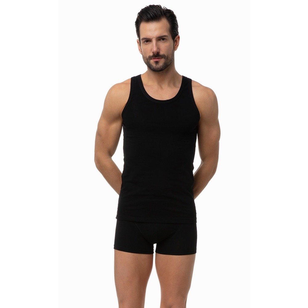 Minerva Sporties Ανδρική Αμάνικη Φανέλα 2ΤΜΧ