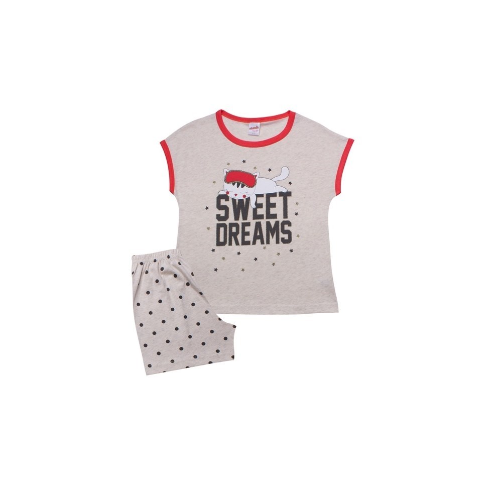 Minerva Πυζάμα Κοριτσίστικη Sweet Love 90-61818