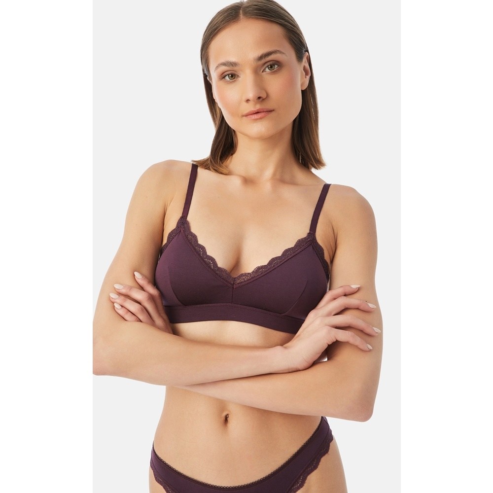Minerva Bralette Σουτιέν με Ενίσχυση Modal