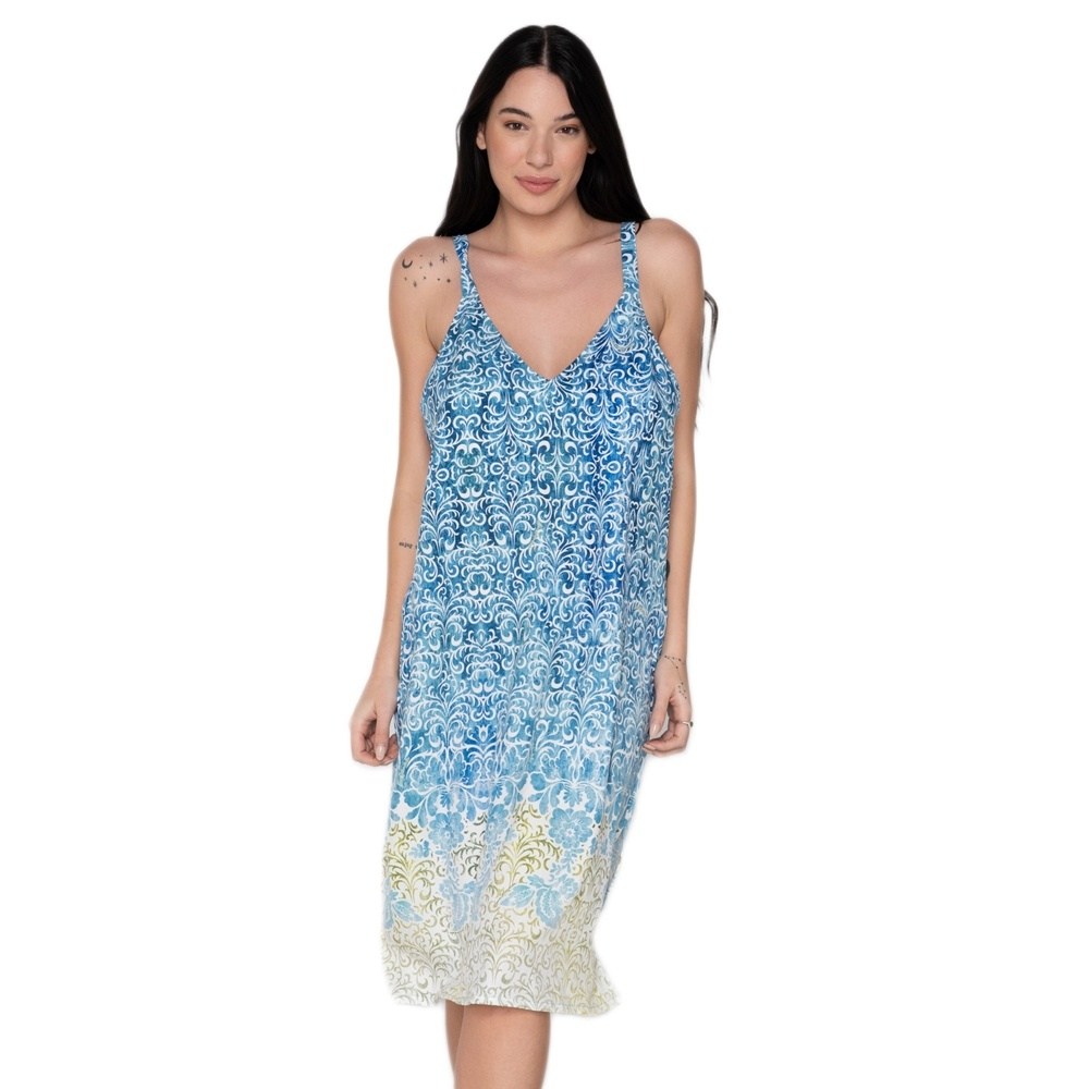 Luna Splendida Γυναικείο Φόρεμα Παραλίας Beachwear Regular Fit