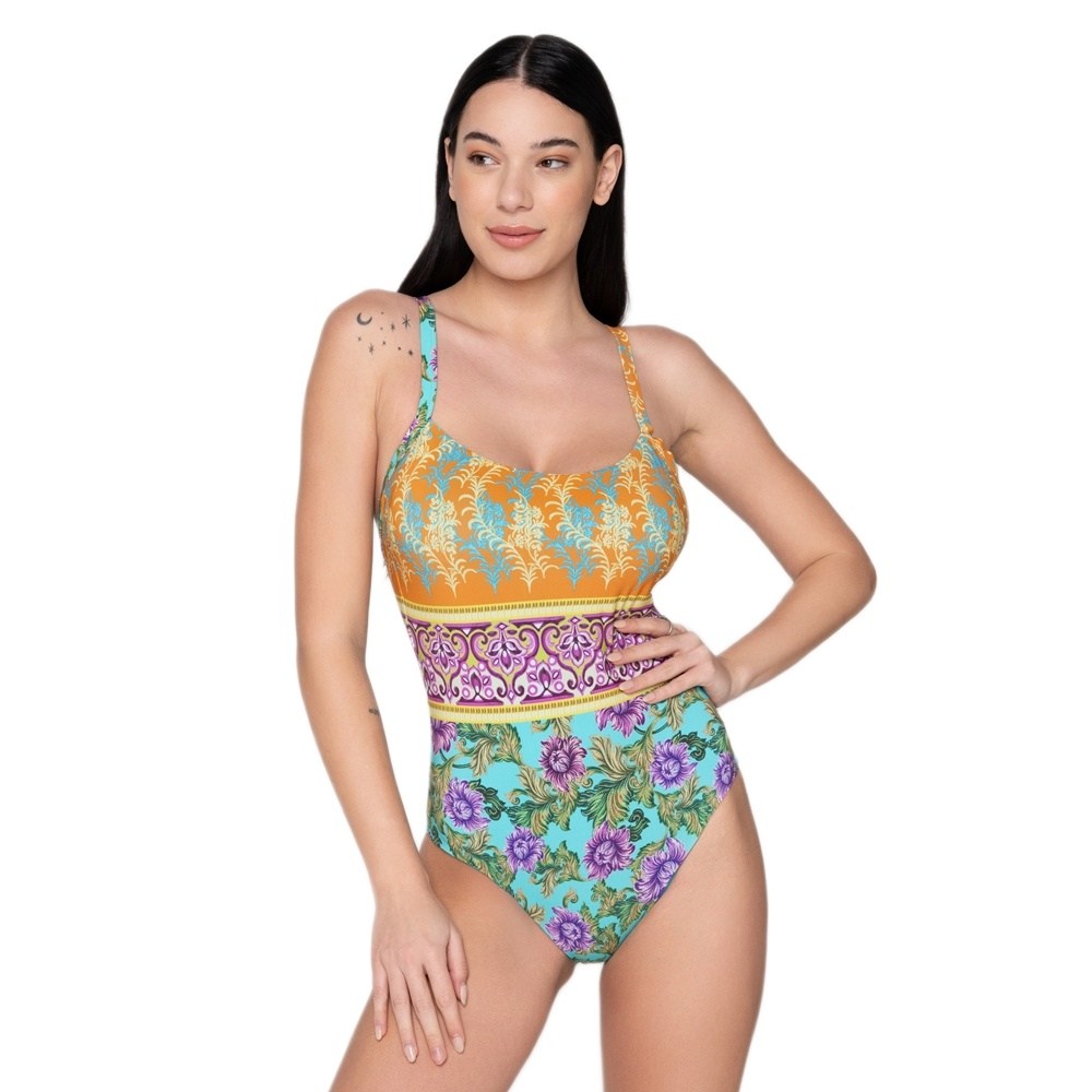 Luna Splendida Γυναικείο Ολόσωμο Μαγιώ Cup D Regular Fit