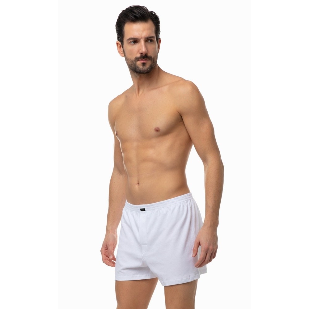 Minerva Ανδρικά Boxer Φαρδιά Βαμβακερά 2Τμχ PLUS SIZE