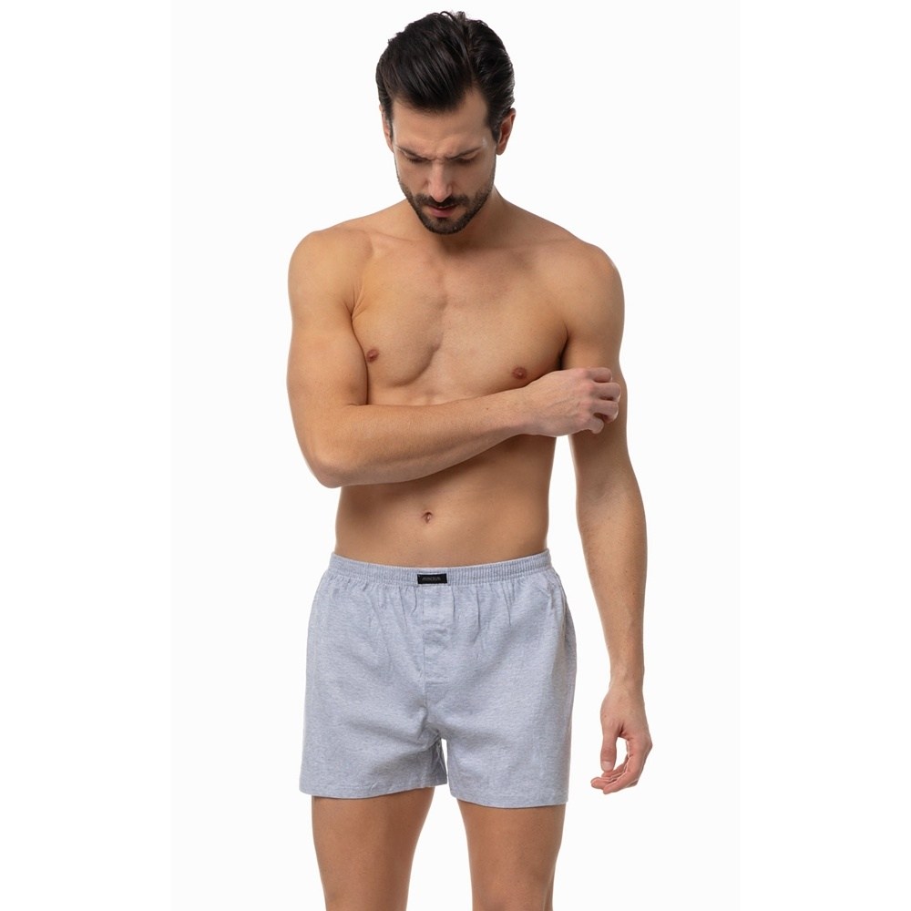 Minerva Ανδρικά Boxer Φαρδιά Βαμβακερά 2Τμχ PLUS SIZE