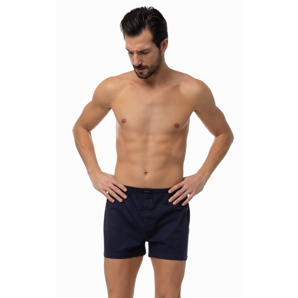 Minerva Ανδρικά Boxer Φαρδιά Βαμβακερά 2Τμχ PLUS SIZE