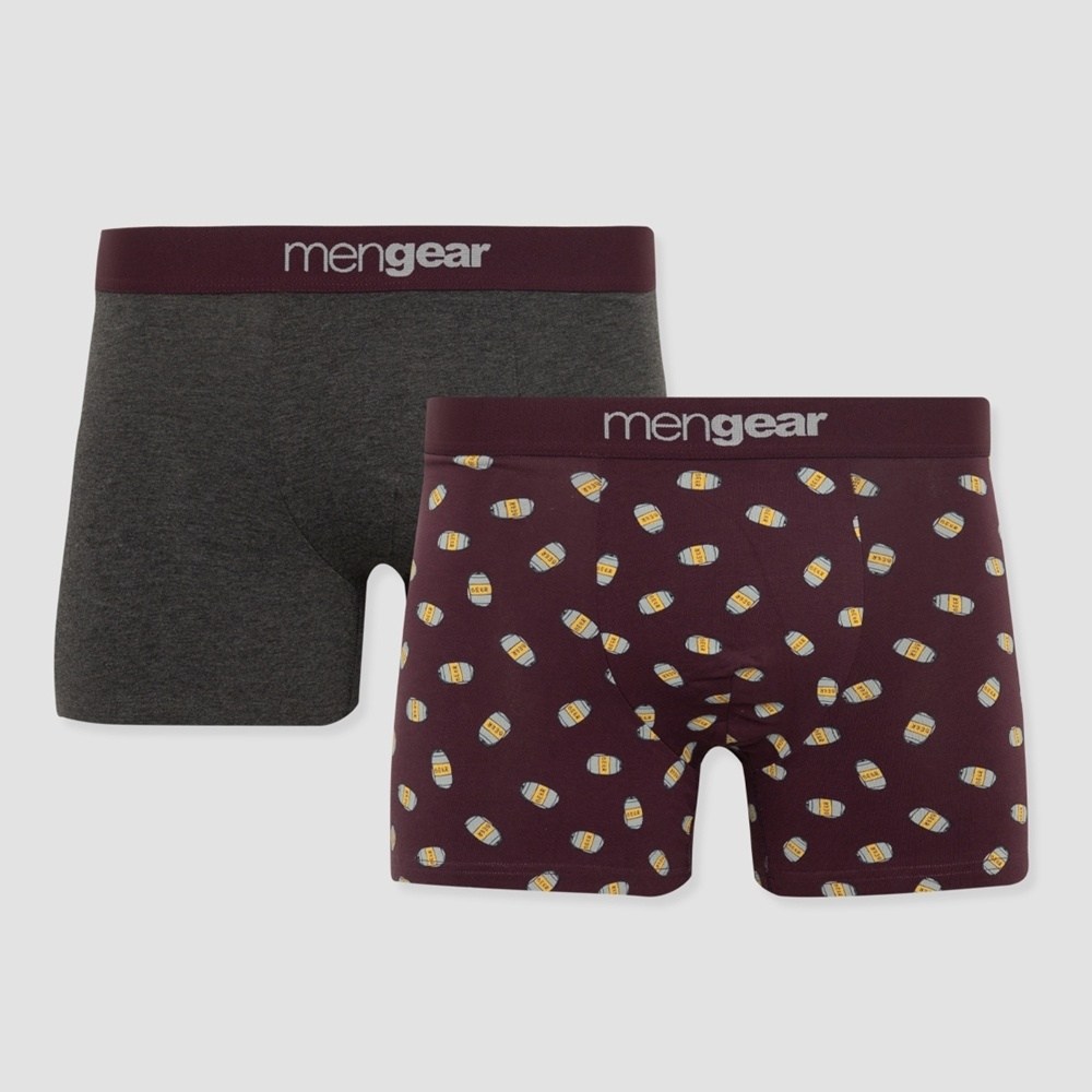 Minerva Ανδρικά Boxer Βαμβακερά 2Τμχ