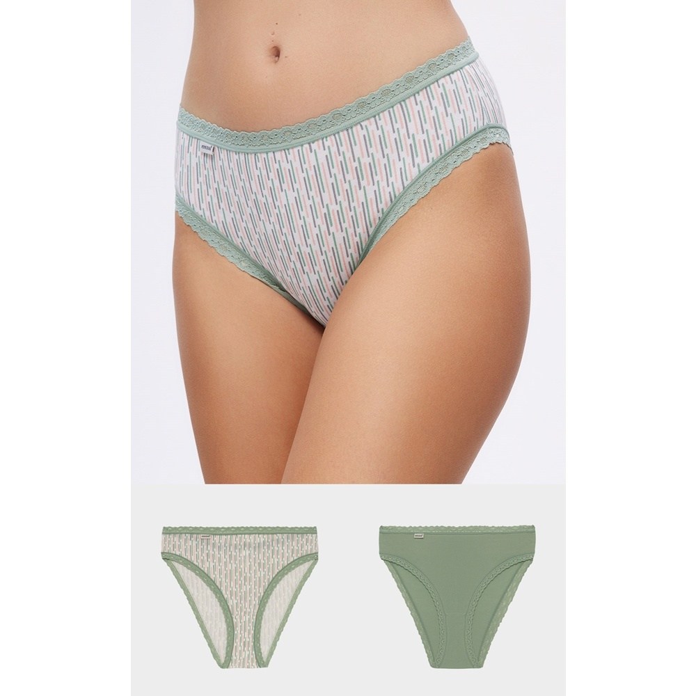 Minerva Cotton Touch Κυλοτάκια Tai Βαμβακερά 2ΤΜΧ