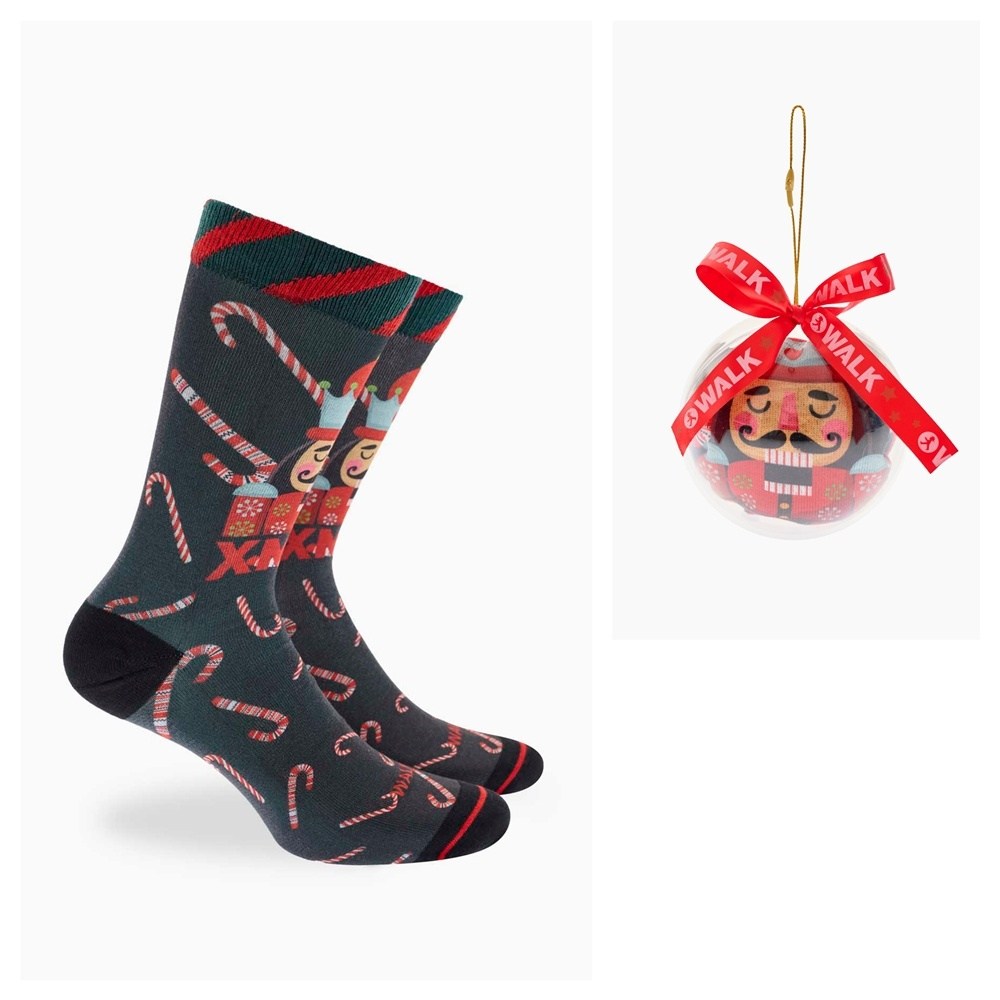 Walk Unisex Christmas Printed Κάλτσες