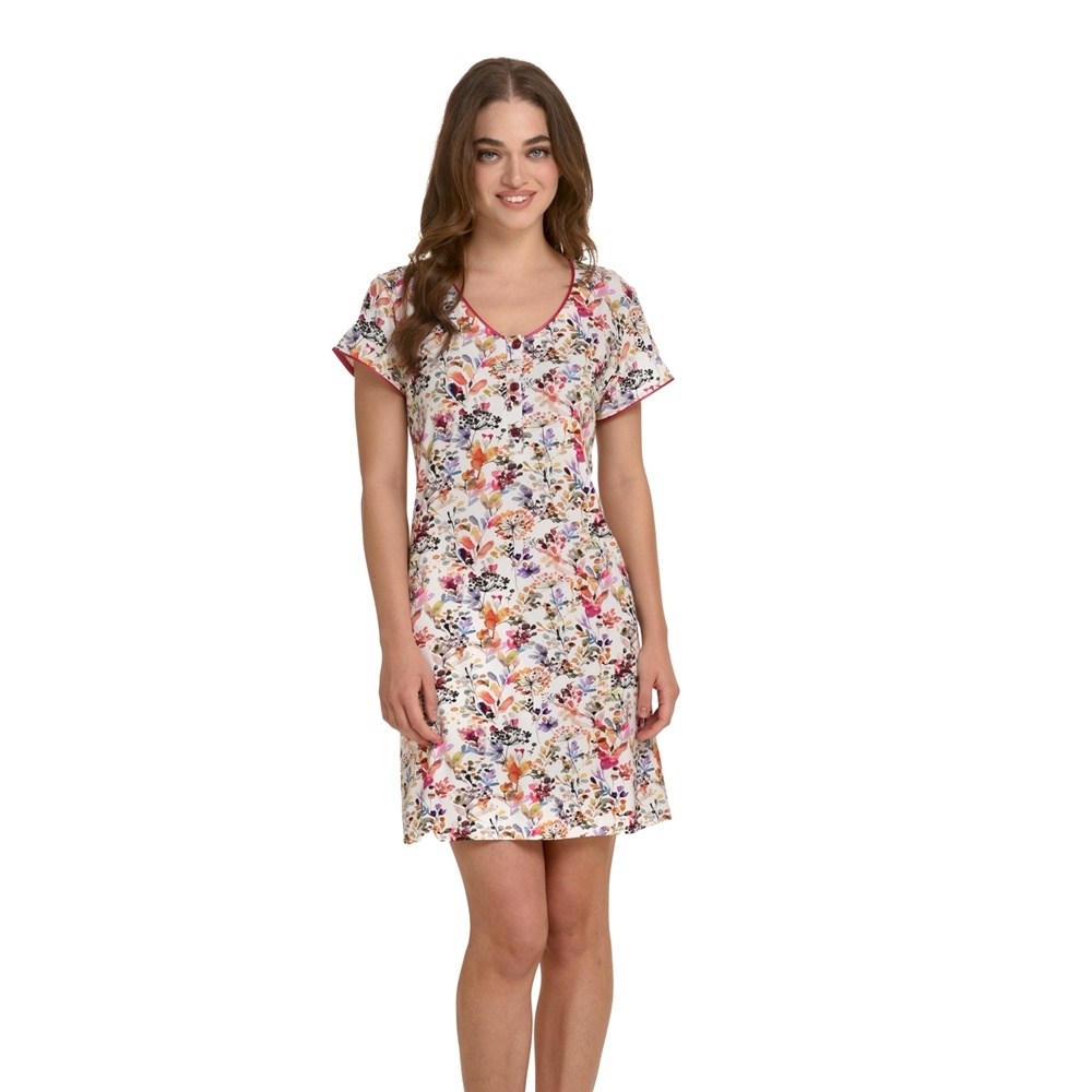 Primavera Γυναικείο Καλοκαιρινό Νυχτικό Viscose Regular Fit