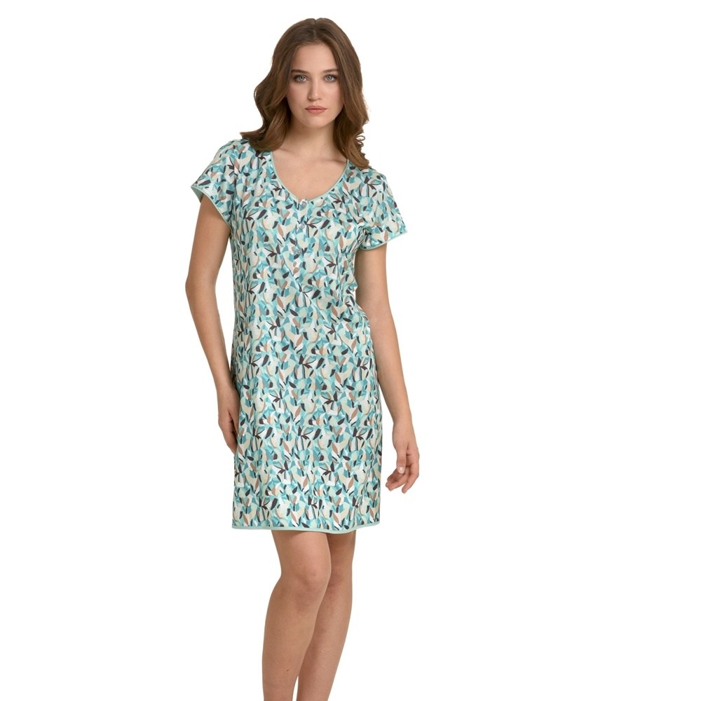 Primavera Γυναικείο Καλοκαιρινό Νυχτικό Βαμβάκι-Modal Regular Fit