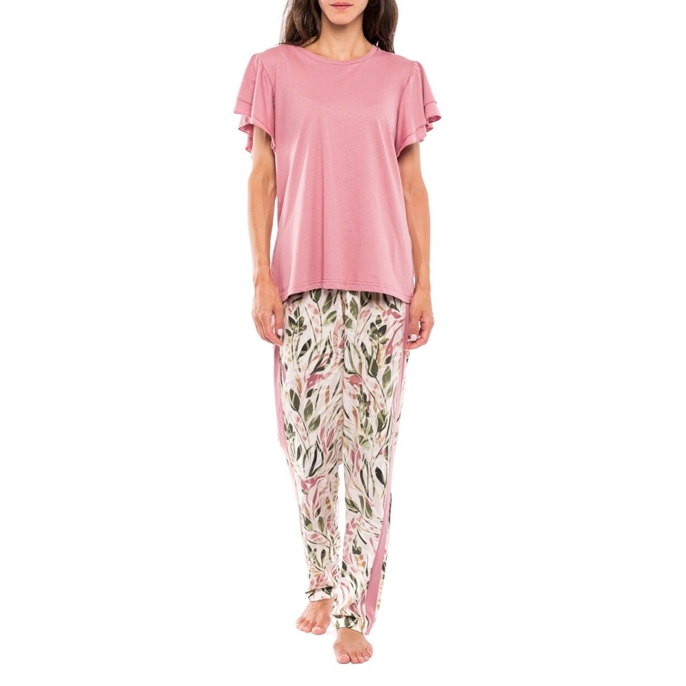 Pink Label Γυναικεια Καλοκαρινή Πυζάμα