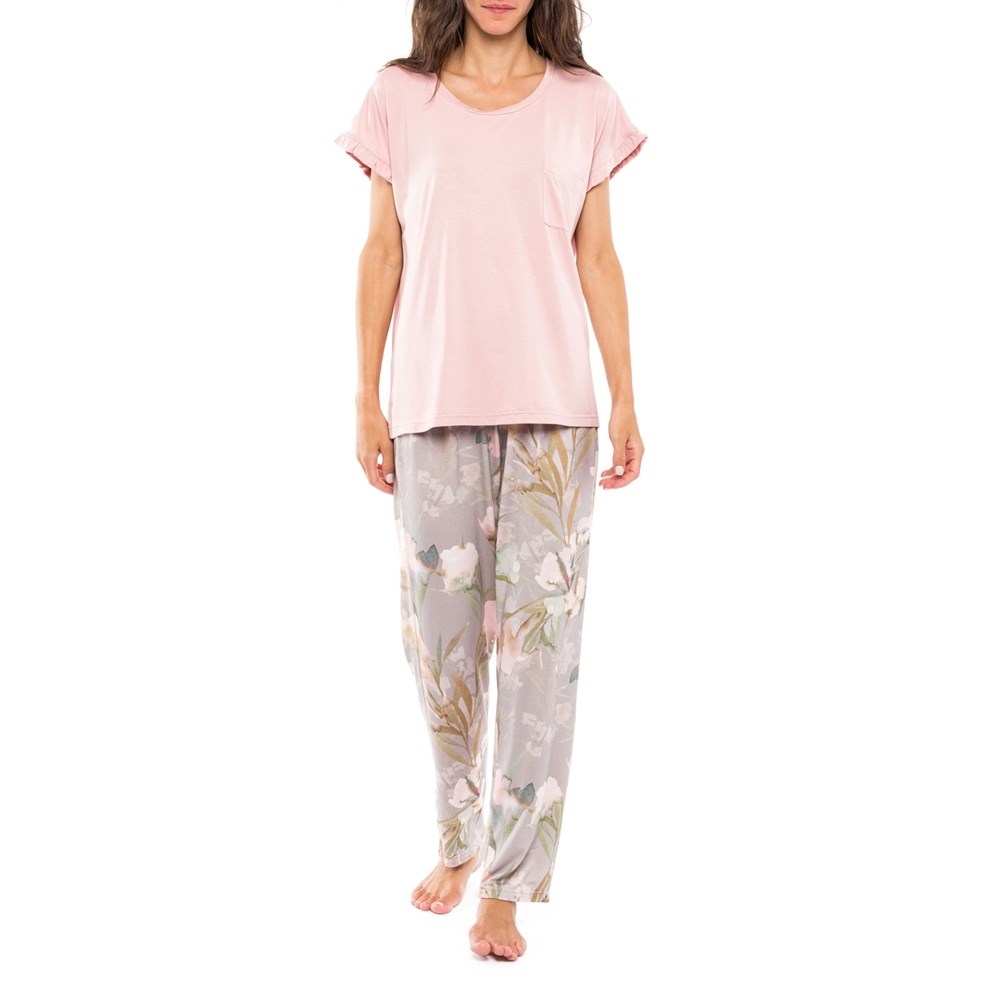 Pink Label Γυναικεια Καλοκαρινή Πυζάμα