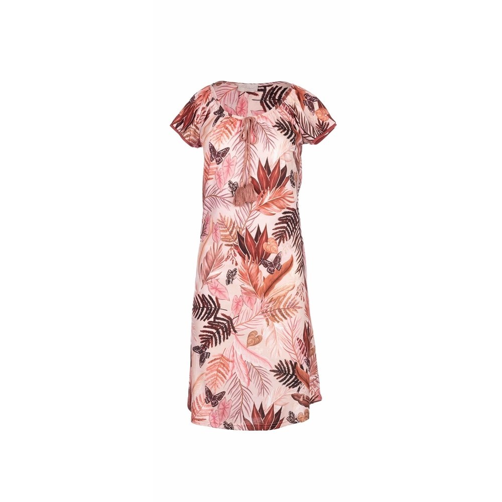 Pink Label Νυχτικό Leaf Palm S927