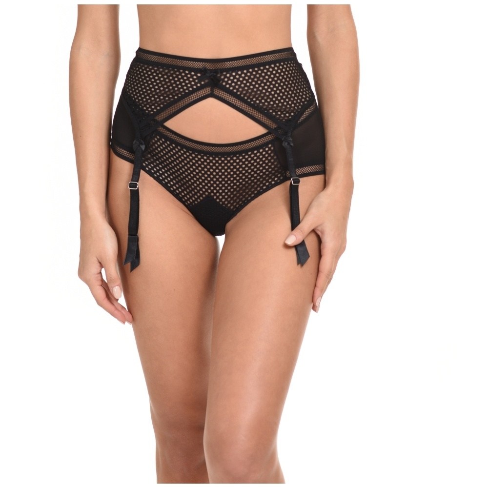 Miss Rosy Suspender Belt